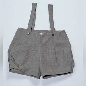 Vintage Boutique Suspender Shorts — Made in Italy | Estimated 3T